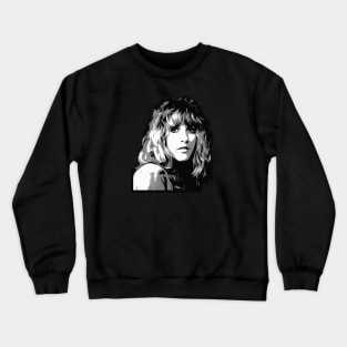 Stevie B&W Pop Crewneck Sweatshirt